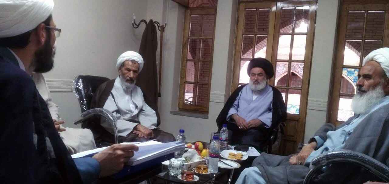 Ayatollah Rezazade visited Oral Exams of Xorasan Seminary