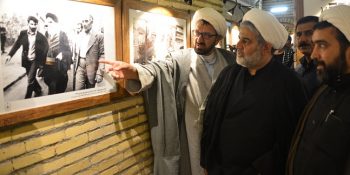 Visit Of The Authorities Of Xorasan Seminary From Imam Khomeini's Home In Najaf