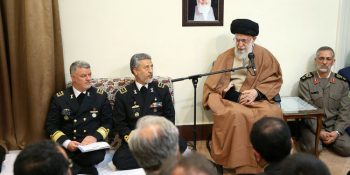 Meeting Of The Commanders Of The Army’s Navy Force With The Supreme Leader