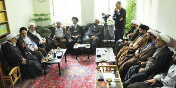 Pictorial Report / Visit Of The Director Of Xorasan Seminary With Ayatollah Ashrafi Shahrudi