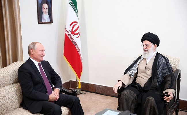 Ayatollah Khamenei Meets With The Russian President